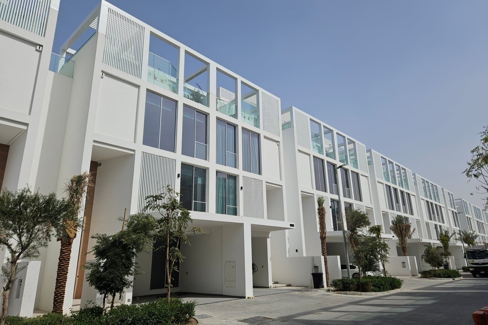 Townhouse villas of the IXORA development in Al Barari, Dubai